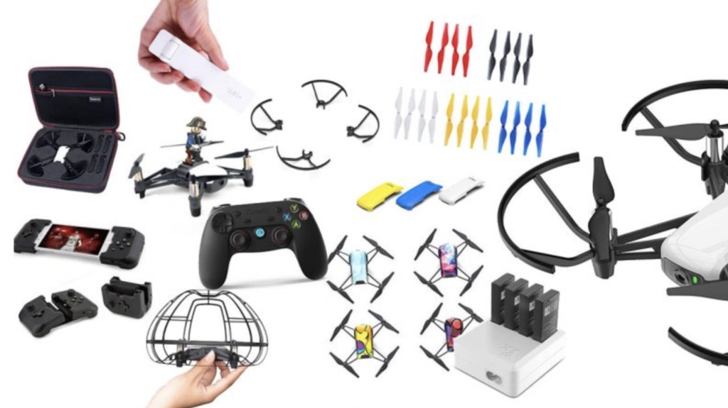 Drone STEM curriculum spare parts and accessories.